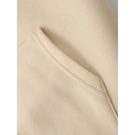 Men's OUTLAW Graphic Hooded Sweatshirt - Black with White Bold Lettering, Heavyweight 300gsm Pullover Hoodie, Casual Winter Warmth, Machine Washable, Streetwear & Outdoor Wear with Chest Pocket & Adjustable Hood