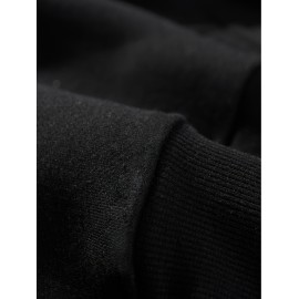 Printed with Savage Drawstring Pocket, This Casual And Fashionable Versatile Commuter Sports Soft Print Universal Long Sleeved Comfortable Sweatshirt Is Suitable for Spring, Autumn, And Winter Leisure with Thick Fleece Hoodies.