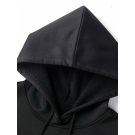 [Polyester Anime Hoodie] 100% Polyester Men's Fashion Hoodie | Loose Cut, Japanese Anime Character Prints | Stylish Casual Pullover for Autumn/Winter Outdoor Wear