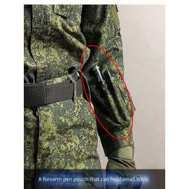 [2pcs ACU Tactical Set] ACU Tactical Set for Men - 2pcs Durable Breathable Little Green Camouflage Uniform, Professional Training Outdoor Workwear